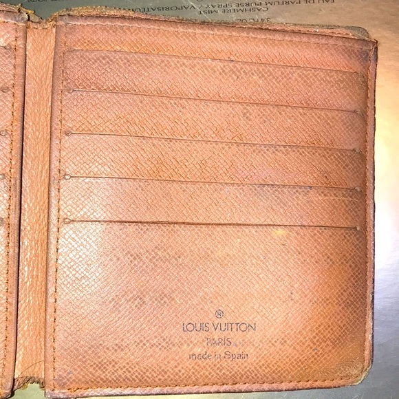 #211-Louis Vuitton Authentic Vintage Monogram Wallet Men’s 10 Slots LDC: CA0994 - Picture 5 of 13